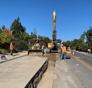 construction on Manchester Avenue in Encinitas