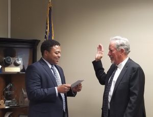 General Counsel swearing in Director Bob Kephart