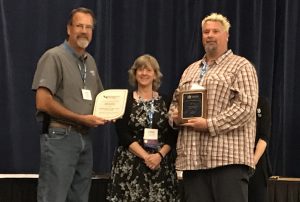 OMWD reps accept award on CWEA stage